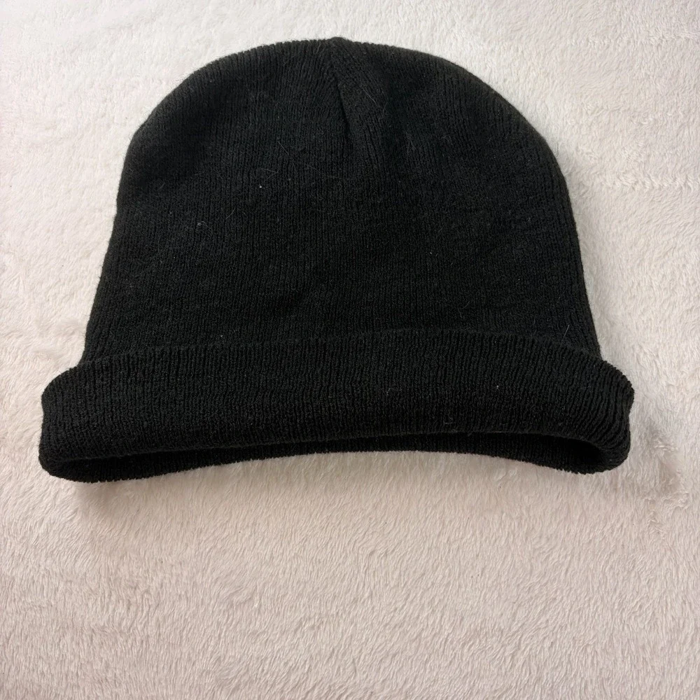 Lot of 3 Winter Beanie Hats Georgia Bulldogs Camo Deer Stag Plain Black Unisex
